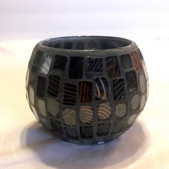 Mosaic Candle Holder - Picture 3 of 5
